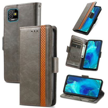 CaseNeo Splicing Dual Magnetic Buckle Leather Phone Case, For Tecno Spark 20, For Tecno Pop 8 4G, For Tecno Pova 5 Pro, For Tecno Pova 5 4G, For Tecno Camon 20 Premier, For Tecno Camon 20 Pro 5G, For Tecno Spark 10C, For Tecno Spark 10                 ...