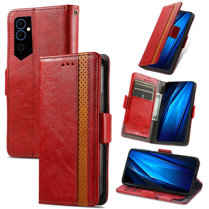CaseNeo Splicing Dual Magnetic Buckle Leather Phone Case, For Tecno Spark 20, For Tecno Pop 8 4G, For Tecno Pova 5 Pro, For Tecno Pova 5 4G, For Tecno Camon 20 Premier, For Tecno Camon 20 Pro 5G, For Tecno Spark 10C, For Tecno Spark 10                 ...