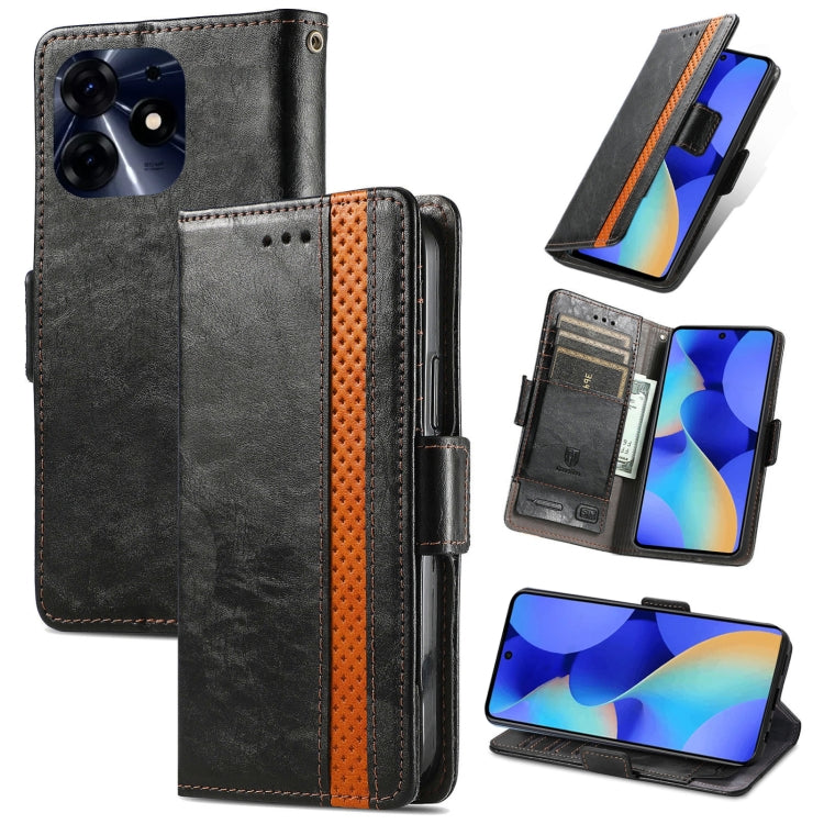 CaseNeo Splicing Dual Magnetic Buckle Leather Phone Case, For Tecno Spark 20, For Tecno Pop 8 4G, For Tecno Pova 5 Pro, For Tecno Pova 5 4G, For Tecno Camon 20 Premier, For Tecno Camon 20 Pro 5G, For Tecno Spark 10C, For Tecno Spark 10                 ...