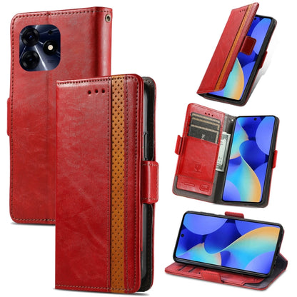 CaseNeo Splicing Dual Magnetic Buckle Leather Phone Case, For Tecno Spark 20, For Tecno Pop 8 4G, For Tecno Pova 5 Pro, For Tecno Pova 5 4G, For Tecno Camon 20 Premier, For Tecno Camon 20 Pro 5G, For Tecno Spark 10C, For Tecno Spark 10                 ...