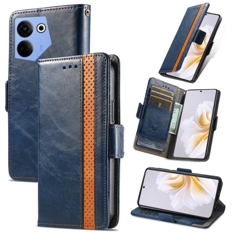 CaseNeo Splicing Dual Magnetic Buckle Leather Phone Case, For Tecno Spark 20, For Tecno Pop 8 4G, For Tecno Pova 5 Pro, For Tecno Pova 5 4G, For Tecno Camon 20 Premier, For Tecno Camon 20 Pro 5G, For Tecno Spark 10C, For Tecno Spark 10                 ...