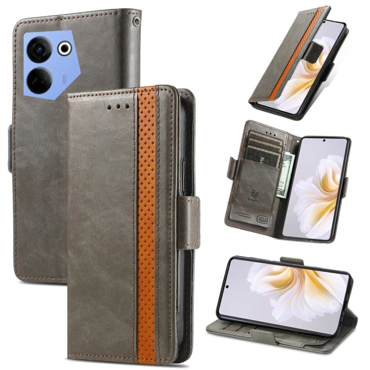 CaseNeo Splicing Dual Magnetic Buckle Leather Phone Case, For Tecno Spark 20, For Tecno Pop 8 4G, For Tecno Pova 5 Pro, For Tecno Pova 5 4G, For Tecno Camon 20 Premier, For Tecno Camon 20 Pro 5G, For Tecno Spark 10C, For Tecno Spark 10                 ...