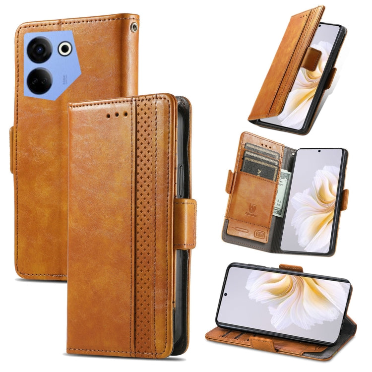 CaseNeo Splicing Dual Magnetic Buckle Leather Phone Case, For Tecno Spark 20, For Tecno Pop 8 4G, For Tecno Pova 5 Pro, For Tecno Pova 5 4G, For Tecno Camon 20 Premier, For Tecno Camon 20 Pro 5G, For Tecno Spark 10C, For Tecno Spark 10                 ...