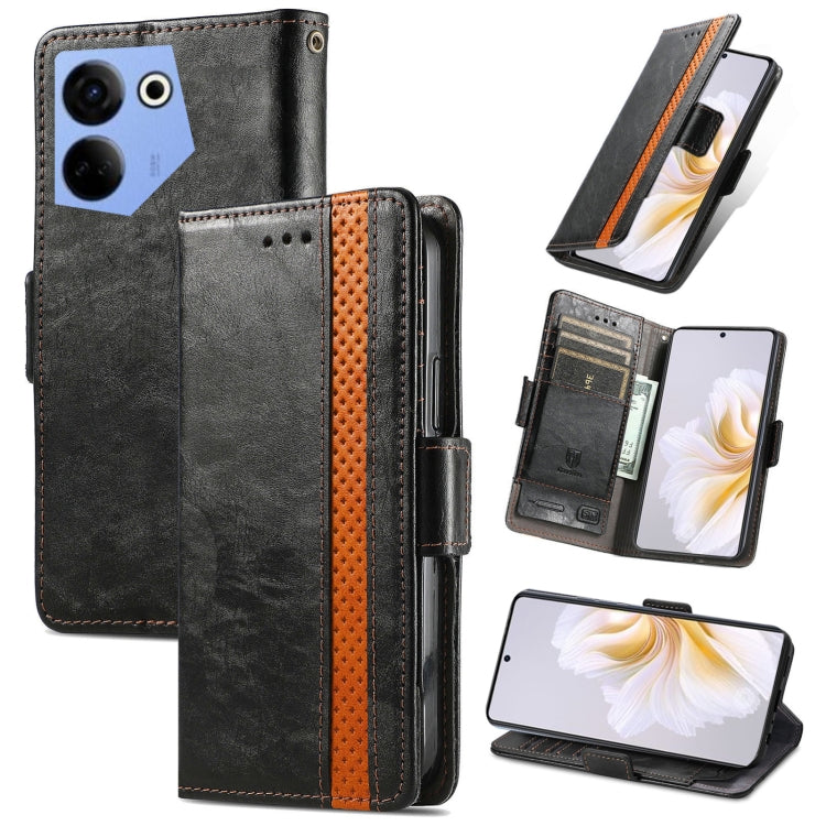 CaseNeo Splicing Dual Magnetic Buckle Leather Phone Case, For Tecno Spark 20, For Tecno Pop 8 4G, For Tecno Pova 5 Pro, For Tecno Pova 5 4G, For Tecno Camon 20 Premier, For Tecno Camon 20 Pro 5G, For Tecno Spark 10C, For Tecno Spark 10                 ...