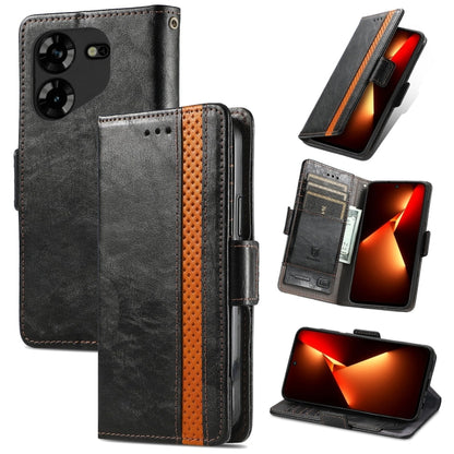 CaseNeo Splicing Dual Magnetic Buckle Leather Phone Case, For Tecno Spark 20, For Tecno Pop 8 4G, For Tecno Pova 5 Pro, For Tecno Pova 5 4G, For Tecno Camon 20 Premier, For Tecno Camon 20 Pro 5G, For Tecno Spark 10C, For Tecno Spark 10                 ...