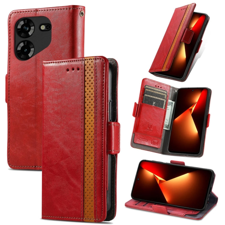 CaseNeo Splicing Dual Magnetic Buckle Leather Phone Case, For Tecno Spark 20, For Tecno Pop 8 4G, For Tecno Pova 5 Pro, For Tecno Pova 5 4G, For Tecno Camon 20 Premier, For Tecno Camon 20 Pro 5G, For Tecno Spark 10C, For Tecno Spark 10                 ...