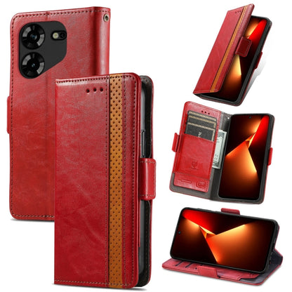 CaseNeo Splicing Dual Magnetic Buckle Leather Phone Case, For Tecno Spark 20, For Tecno Pop 8 4G, For Tecno Pova 5 Pro, For Tecno Pova 5 4G, For Tecno Camon 20 Premier, For Tecno Camon 20 Pro 5G, For Tecno Spark 10C, For Tecno Spark 10                 ...