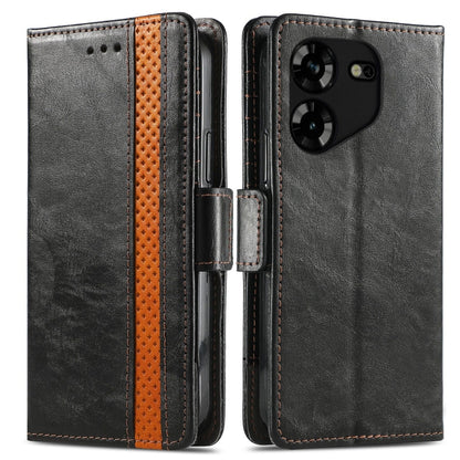 CaseNeo Splicing Dual Magnetic Buckle Leather Phone Case, For Tecno Spark 20, For Tecno Pop 8 4G, For Tecno Pova 5 Pro, For Tecno Pova 5 4G, For Tecno Camon 20 Premier, For Tecno Camon 20 Pro 5G, For Tecno Spark 10C, For Tecno Spark 10                 ...