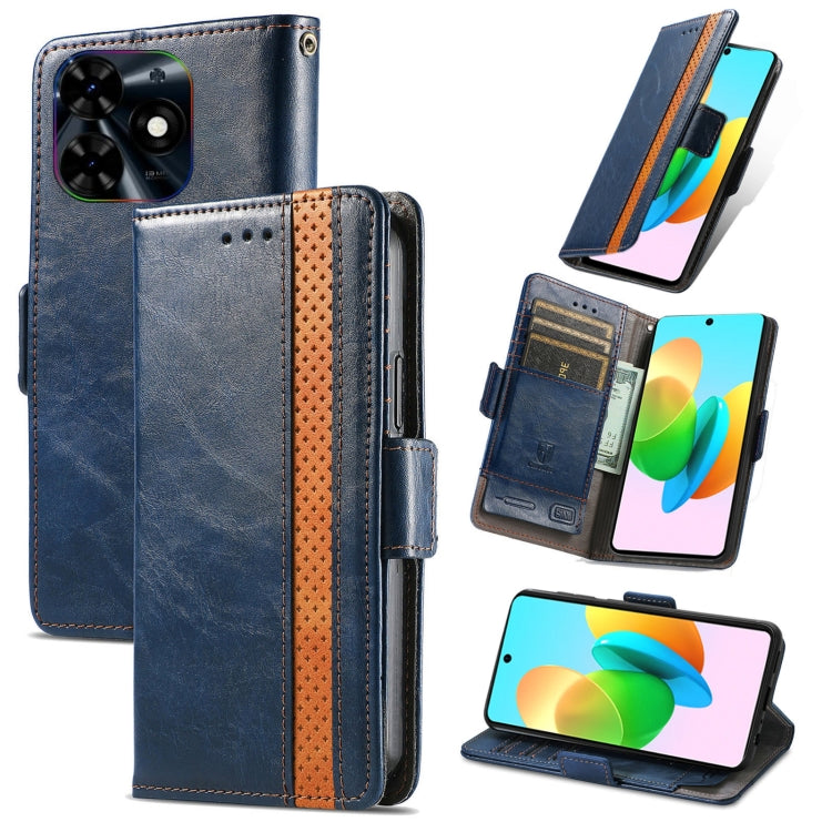 CaseNeo Splicing Dual Magnetic Buckle Leather Phone Case, For Tecno Spark 20, For Tecno Pop 8 4G, For Tecno Pova 5 Pro, For Tecno Pova 5 4G, For Tecno Camon 20 Premier, For Tecno Camon 20 Pro 5G, For Tecno Spark 10C, For Tecno Spark 10                 ...