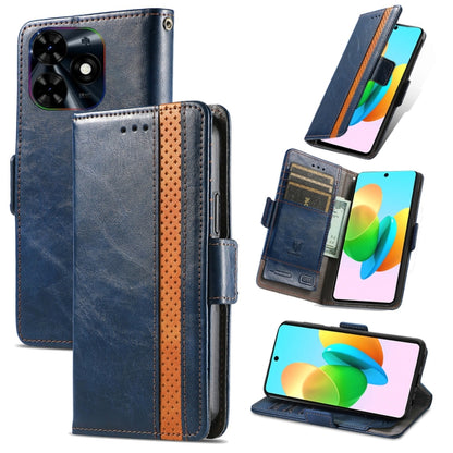 CaseNeo Splicing Dual Magnetic Buckle Leather Phone Case, For Tecno Spark 20, For Tecno Pop 8 4G, For Tecno Pova 5 Pro, For Tecno Pova 5 4G, For Tecno Camon 20 Premier, For Tecno Camon 20 Pro 5G, For Tecno Spark 10C, For Tecno Spark 10                 ...