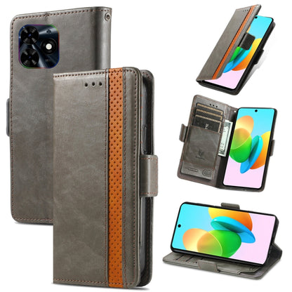 CaseNeo Splicing Dual Magnetic Buckle Leather Phone Case, For Tecno Spark 20, For Tecno Pop 8 4G, For Tecno Pova 5 Pro, For Tecno Pova 5 4G, For Tecno Camon 20 Premier, For Tecno Camon 20 Pro 5G, For Tecno Spark 10C, For Tecno Spark 10                 ...