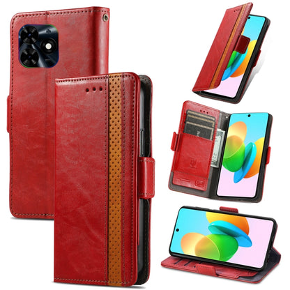 CaseNeo Splicing Dual Magnetic Buckle Leather Phone Case, For Tecno Spark 20, For Tecno Pop 8 4G, For Tecno Pova 5 Pro, For Tecno Pova 5 4G, For Tecno Camon 20 Premier, For Tecno Camon 20 Pro 5G, For Tecno Spark 10C, For Tecno Spark 10                 ...