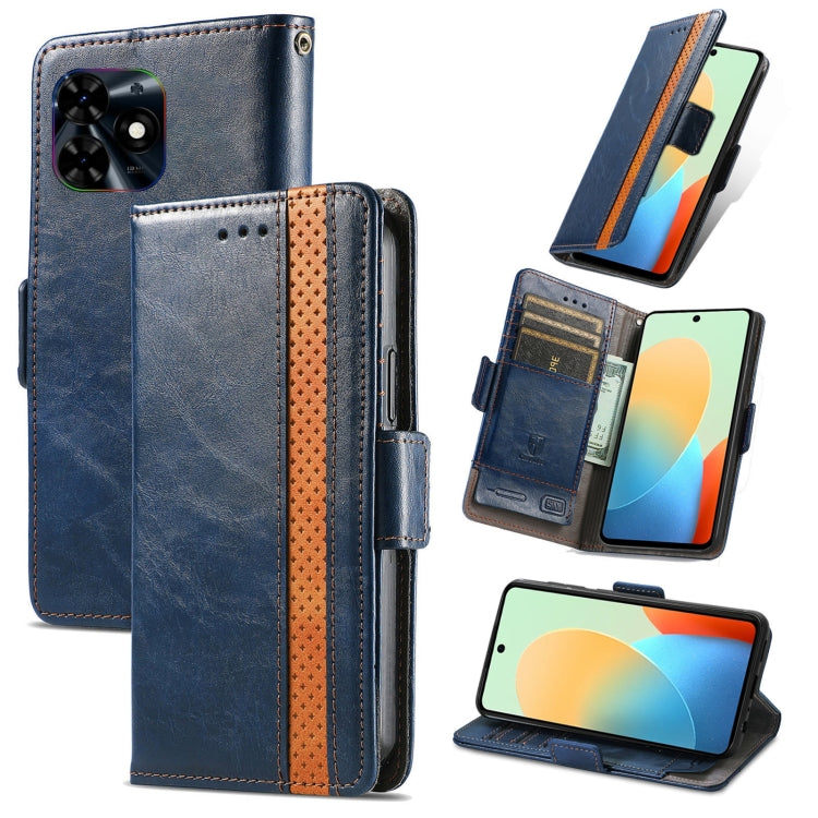 CaseNeo Splicing Dual Magnetic Buckle Leather Phone Case, For Tecno Spark 20, For Tecno Pop 8 4G, For Tecno Pova 5 Pro, For Tecno Pova 5 4G, For Tecno Camon 20 Premier, For Tecno Camon 20 Pro 5G, For Tecno Spark 10C, For Tecno Spark 10                 ...