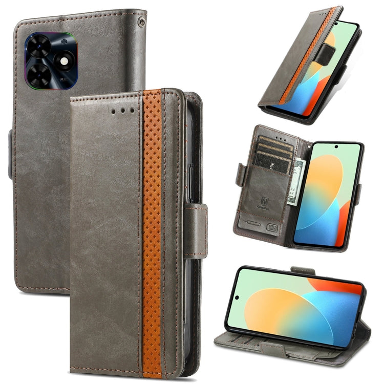 CaseNeo Splicing Dual Magnetic Buckle Leather Phone Case, For Tecno Spark 20, For Tecno Pop 8 4G, For Tecno Pova 5 Pro, For Tecno Pova 5 4G, For Tecno Camon 20 Premier, For Tecno Camon 20 Pro 5G, For Tecno Spark 10C, For Tecno Spark 10                 ...