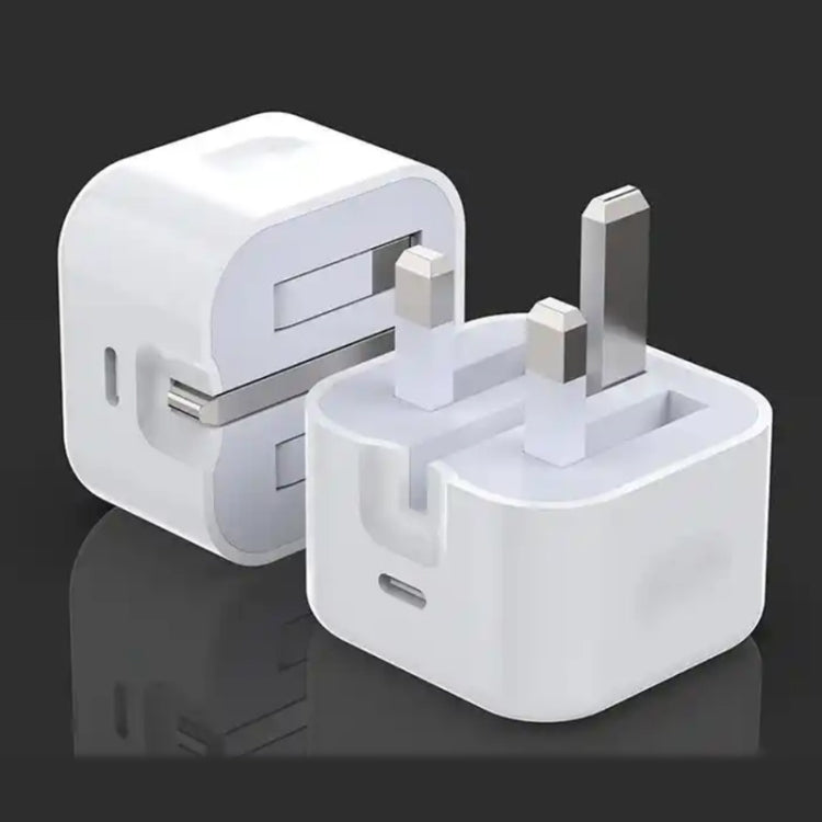 PD35W USB-C / Type-C Port Charger for iPhone / iPad Series, UK Plug, UK Plug