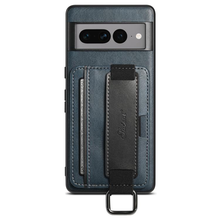 Suteni H13 Card Wallet Wrist Strap Holder PU Phone Case, For Googel Pixel 11 Pro XL, For Googel Pixel 11, For Googel Pixel 11 Pro, For Googel Pixel 10 Pro XL, For Googel Pixel 10 Pro, For Googel Pixel 10, For Google Pixel 9 Pro XL, For Googel Pixel 9 P...