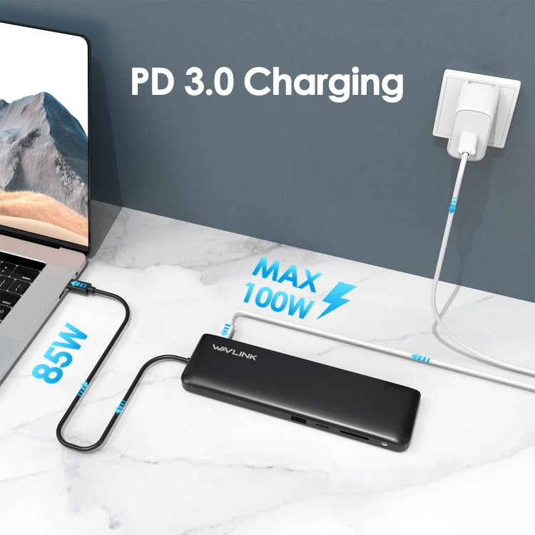 WAVLINK WL-UMD04 Portable USB-C to HD / DVI / VGA Slim Converter Type-C Hub Adapter, WAVLINK WL-UMD04