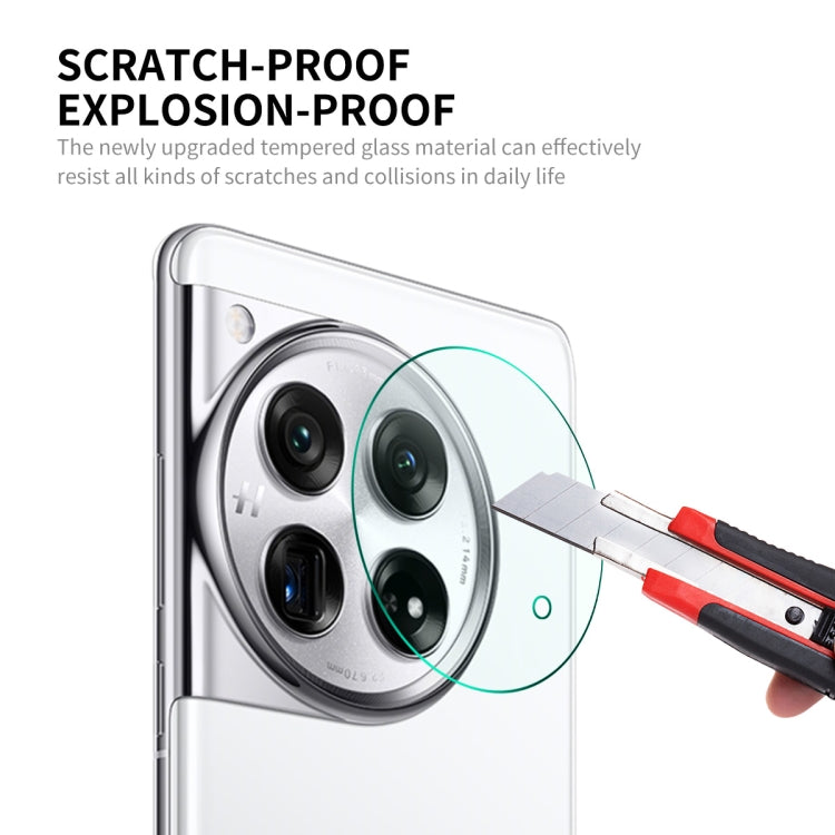 ENKAY Hat-Prince  9H Rear Camera Lens Tempered Glass Film, For OnePlus 12