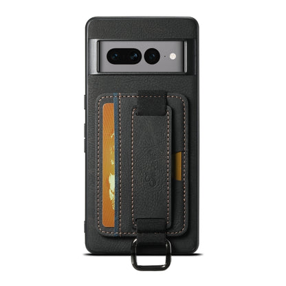 Suteni H13 Litchi Leather Wrist Strap Wallet Back Phone Case, For Google Pixel 10 Pro XL, For Google Pixel 10 Pro, For Google Pixel 10, For Google Pixel 9 Pro XL, For Google Pixel 9 Pro, For Google Pixel 9, For Google Pixel 8a, For Google Pixel 8 Pro��...