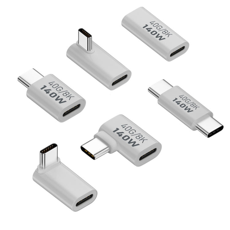 USB 3.1 Type-C 40Gbps 8K Transmission Adapter 140W 5A Charge, Type-C Male to Male, Type-C Female to Female, Type-C Male to Female, Type-C Male to Female UP, Type-C Male to Female Side Bend, Type-C Male to Female Middle Bend