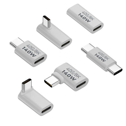 USB 3.1 Type-C 40Gbps 8K Transmission Adapter 140W 5A Charge, Type-C Male to Male, Type-C Female to Female, Type-C Male to Female, Type-C Male to Female UP, Type-C Male to Female Side Bend, Type-C Male to Female Middle Bend