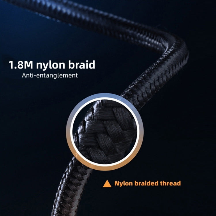 PD 135W Type-C to Big Square USB Port Charging Cable For Lenovo Thinkpad/ThinkBook/Xiaoxin, Length: 1.8m