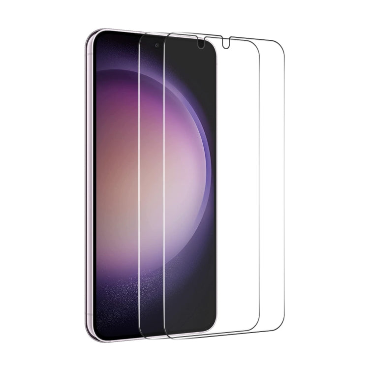 2pcs ENKAY 0.18mm High Aluminum-silicon Tempered Glass Film, Support Ultrasonic Fingerprint Unclock, For Samsung Galaxy S26+ 5G, For Samsung Galaxy S26 Ultra 5G, For Samsung Galaxy S26 5G, For Samsung Galaxy S24 Ultra 5G, For Samsung Galaxy S24+ 5G    ...
