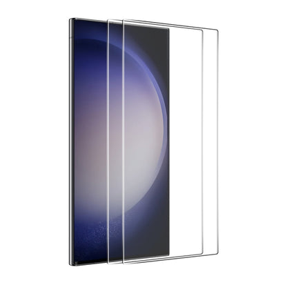 2pcs ENKAY 0.18mm High Aluminum-silicon Tempered Glass Film, Support Ultrasonic Fingerprint Unclock, For Samsung Galaxy S26+ 5G, For Samsung Galaxy S26 Ultra 5G, For Samsung Galaxy S26 5G, For Samsung Galaxy S24 Ultra 5G, For Samsung Galaxy S24+ 5G    ...