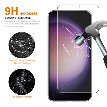 2pcs ENKAY 0.18mm High Aluminum-silicon Tempered Glass Film, Support Ultrasonic Fingerprint Unclock, For Samsung Galaxy S26+ 5G, For Samsung Galaxy S26 Ultra 5G, For Samsung Galaxy S26 5G, For Samsung Galaxy S24 Ultra 5G, For Samsung Galaxy S24+ 5G    ...