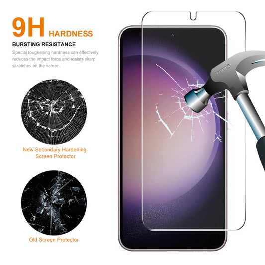 2pcs ENKAY 0.18mm High Aluminum-silicon Tempered Glass Film, Support Ultrasonic Fingerprint Unclock, For Samsung Galaxy S26+ 5G, For Samsung Galaxy S26 Ultra 5G, For Samsung Galaxy S26 5G, For Samsung Galaxy S24 Ultra 5G, For Samsung Galaxy S24+ 5G    ...