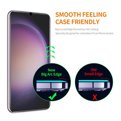2pcs ENKAY 0.18mm High Aluminum-silicon Tempered Glass Film, Support Ultrasonic Fingerprint Unclock, For Samsung Galaxy S26+ 5G, For Samsung Galaxy S26 Ultra 5G, For Samsung Galaxy S26 5G, For Samsung Galaxy S24 Ultra 5G, For Samsung Galaxy S24+ 5G    ...