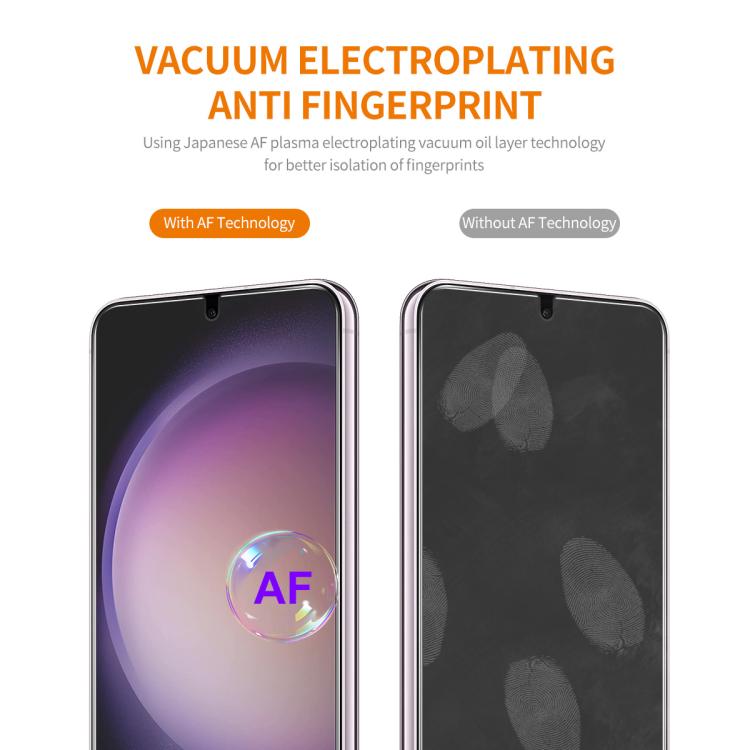 2pcs ENKAY 0.18mm High Aluminum-silicon Tempered Glass Film, Support Ultrasonic Fingerprint Unclock, For Samsung Galaxy S26+ 5G, For Samsung Galaxy S26 Ultra 5G, For Samsung Galaxy S26 5G, For Samsung Galaxy S24 Ultra 5G, For Samsung Galaxy S24+ 5G    ...