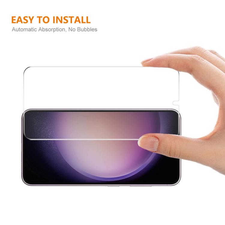 2pcs ENKAY 0.18mm High Aluminum-silicon Tempered Glass Film, Support Ultrasonic Fingerprint Unclock, For Samsung Galaxy S26+ 5G, For Samsung Galaxy S26 Ultra 5G, For Samsung Galaxy S26 5G, For Samsung Galaxy S24 Ultra 5G, For Samsung Galaxy S24+ 5G    ...