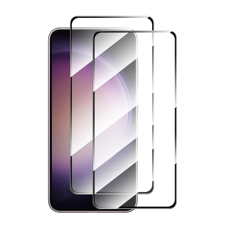 2pcs ENKAY Hat-Prince 0.18mm High Aluminum-silicon Tempered Glass Film, Support Ultrasonic Fingerprint Unclock, For Samsung Galaxy S26+ 5G, For Samsung Galaxy S26 Ultra 5G, For Samsung Galaxy S26 5G, For Samsung Galaxy S25 Edge                         ...