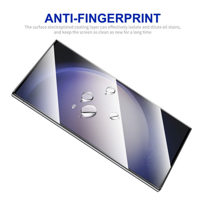 10pcs ENKAY Hat-Prince 0.18mm High Aluminum-silicon Tempered Glass Film, Support Ultrasonic Fingerprint Unclock, For Samsung Galaxy S24 Ultra 5G, For Samsung Galaxy S24+ 5G, For Samsung Galaxy S24 5G
