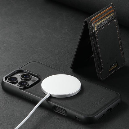 Suteni H17 Litchi Texture Leather MagSafe Detachable Wallet Phone Case, For iPhone 17e / 16e, For iPhone 17 Pro Max, For iPhone 17 Pro, For iPhone 17, For iPhone Air, For iPhone 16 Pro Max, For iPhone 16 Pro, For iPhone 16 Plus, For iPhone 16          ...
