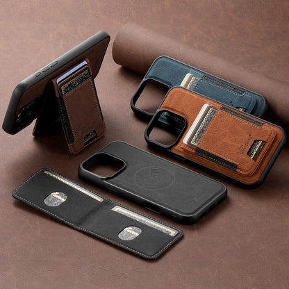 Suteni H17 Litchi Texture Leather MagSafe Detachable Wallet Phone Case, For iPhone 18, For iPhone 18 Pro, For iPhone 18 Pro Max, For iPhone 17 Pro Max, For iPhone 17 Pro, For iPhone 17, For iPhone Air, For iPhone 16 Pro Max, For iPhone 16 Pro          ...