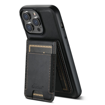 Étui portefeuille magnétique détachable Suteni H17 en cuir huilé Eax, compatible MagSafe, pour iPhone 13, iPhone 12, iPhone 12 Pro Max, iPhone 12 Pro