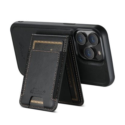 Étui portefeuille magnétique détachable Suteni H17 en cuir huilé Eax, compatible MagSafe, pour iPhone 13, iPhone 12, iPhone 12 Pro Max, iPhone 12 Pro