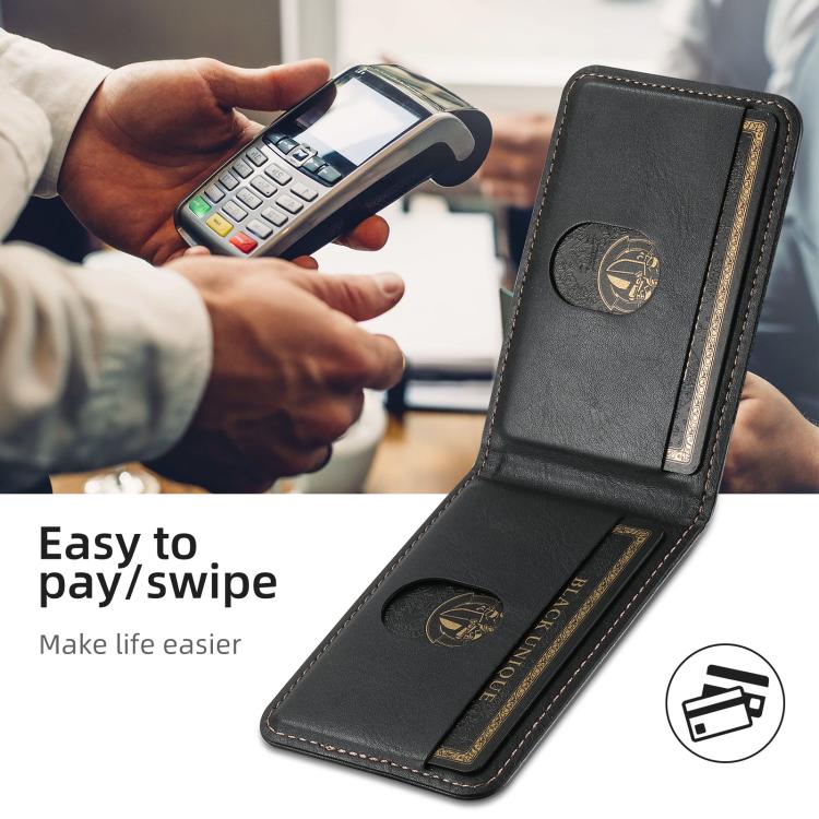Suteni H17 Oil Eax Leather MagSafe Detachable Wallet Phone Case, For iPhone 17e / 16e, For iPhone 17 Pro Max, For iPhone 17 Pro, For iPhone 17, For iPhone Air, For iPhone 16 Pro Max, For iPhone 16 Pro, For iPhone 16 Plus, For iPhone 16                 ...