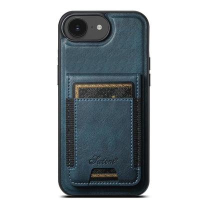 Suteni H17 Oil Eax Leather MagSafe Detachable Wallet Phone Case, For iPhone 17e / 16e, For iPhone 17 Pro Max, For iPhone 17 Pro, For iPhone 17, For iPhone Air, For iPhone 16 Pro Max, For iPhone 16 Pro, For iPhone 16 Plus, For iPhone 16                 ...