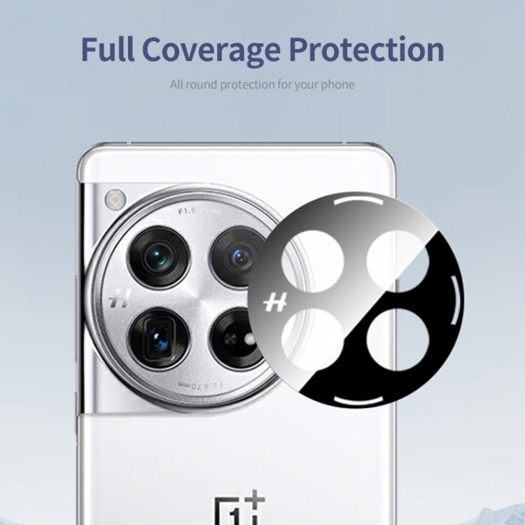 ENKAY Hat-Prince Full Coverage 9H Rear Camera Lens Tempered Glass Film, For OnePlus 12