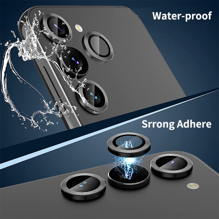 ENKAY Hat-Prince 9H Rear Camera Lens Aluminium Alloy Tempered Glass Film, For Samsung Galaxy A35, For Samsung Galaxy A15 4G / 5G