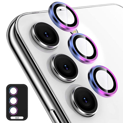 ENKAY Hat-Prince 9H Rear Camera Lens Aluminium Alloy Tempered Glass Film, For Samsung Galaxy A35, For Samsung Galaxy A15 4G / 5G