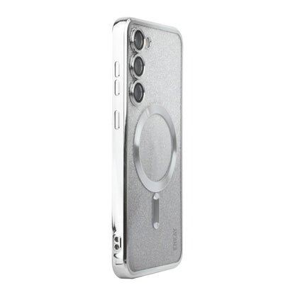 ENKAY Hat-Prince Magnetic Glitter Plated TPU Phone Case with Lens Film, For Samsung Galaxy S25 5G, For Samsung Galaxy S25+ 5G, For Samsung Galaxy S25 Ultra 5G, For Samsung Galaxy S24 Ultra 5G, For Samsung Galaxy S24+ 5G, For Samsung Galaxy S24 5G      ...