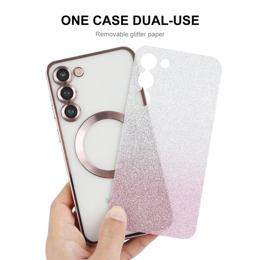 ENKAY Hat-Prince Magnetic Glitter Plated TPU Phone Case with Lens Film, For Samsung Galaxy S25 5G, For Samsung Galaxy S25+ 5G, For Samsung Galaxy S25 Ultra 5G, For Samsung Galaxy S24 Ultra 5G, For Samsung Galaxy S24+ 5G, For Samsung Galaxy S24 5G      ...