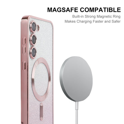 ENKAY Hat-Prince Magnetic Glitter Plated TPU Phone Case with Lens Film, For Samsung Galaxy S25 5G, For Samsung Galaxy S25+ 5G, For Samsung Galaxy S25 Ultra 5G, For Samsung Galaxy S24 Ultra 5G, For Samsung Galaxy S24+ 5G, For Samsung Galaxy S24 5G      ...