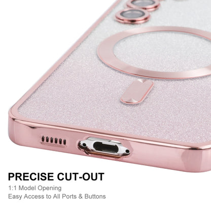ENKAY Hat-Prince Magnetic Glitter Plated TPU Phone Case with Lens Film, For Samsung Galaxy S25 5G, For Samsung Galaxy S25+ 5G, For Samsung Galaxy S25 Ultra 5G, For Samsung Galaxy S24 Ultra 5G, For Samsung Galaxy S24+ 5G, For Samsung Galaxy S24 5G      ...