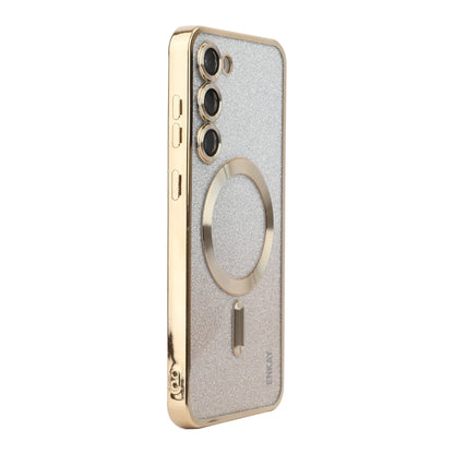 ENKAY Hat-Prince Magnetic Glitter Plated TPU Phone Case with Lens Film, For Samsung Galaxy S25 5G, For Samsung Galaxy S25+ 5G, For Samsung Galaxy S25 Ultra 5G, For Samsung Galaxy S24 Ultra 5G, For Samsung Galaxy S24+ 5G, For Samsung Galaxy S24 5G      ...