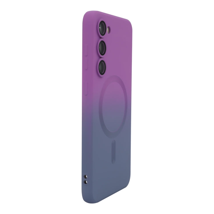 ENKAY Hat-Prince MagSafe Rainbow Gradient Silicone Phone Case with Lens Film, For Samsung Galaxy A54, For Samsung Galaxy S23 Ultra 5G, For Samsung Galaxy S23+ 5G, For Samsung Galaxy S23 5G, For Galaxy A18 4G / 5G, For Samsung Galaxy A17 / A26 5G       ...